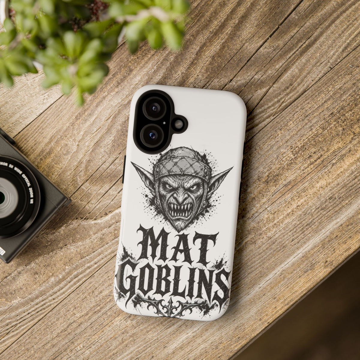 Mat Goblins Phone Case — Dark Grunge Goblin Artwork Protective Phone Cover