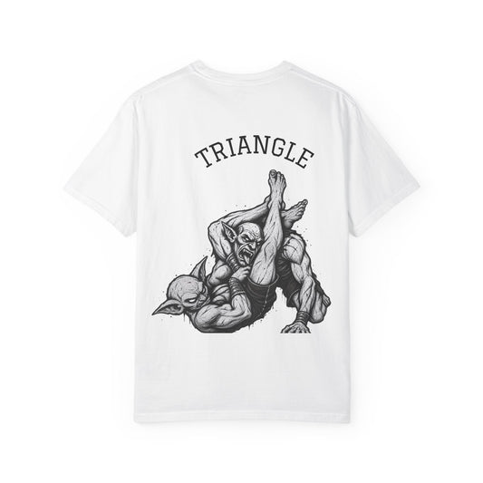 Triangle Grappling T-Shirt — Brazilian Jiu-Jitsu Triangle Choke Tee