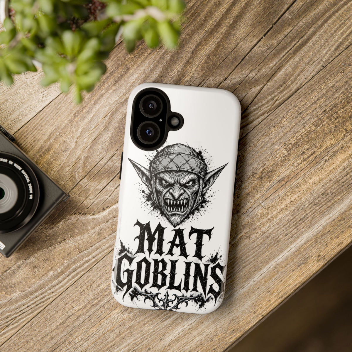 Mat Goblins Phone Case — Dark Grunge Goblin Artwork Protective Phone Cover