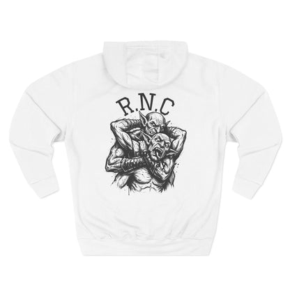 Three-Panel Fleece Hoodie