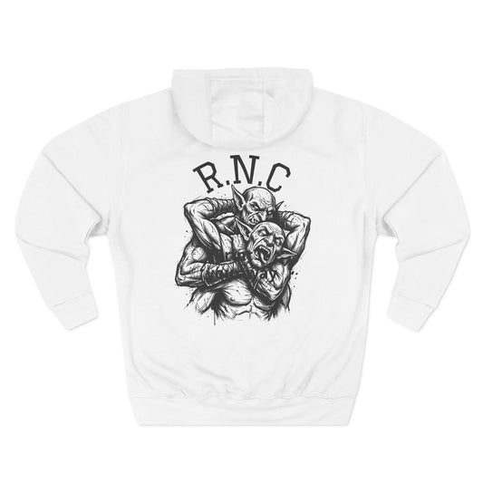 Three-Panel Fleece Hoodie