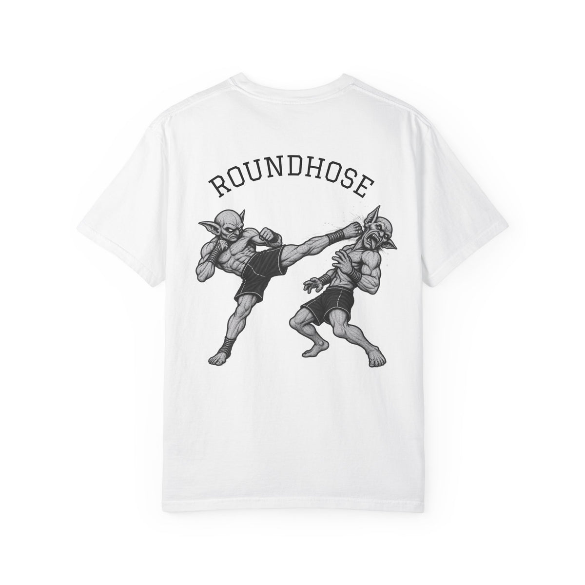 T-Shirt — 'Roundhose' Goblin Kick Graphic Tee